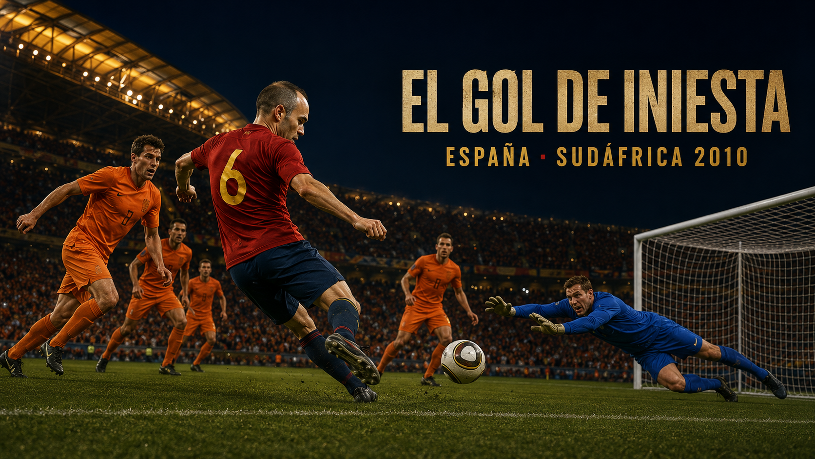 Recreación editorial original de Archivo del Gol. No es una fotografía documental y los uniformes no reproducen escudos oficiales.