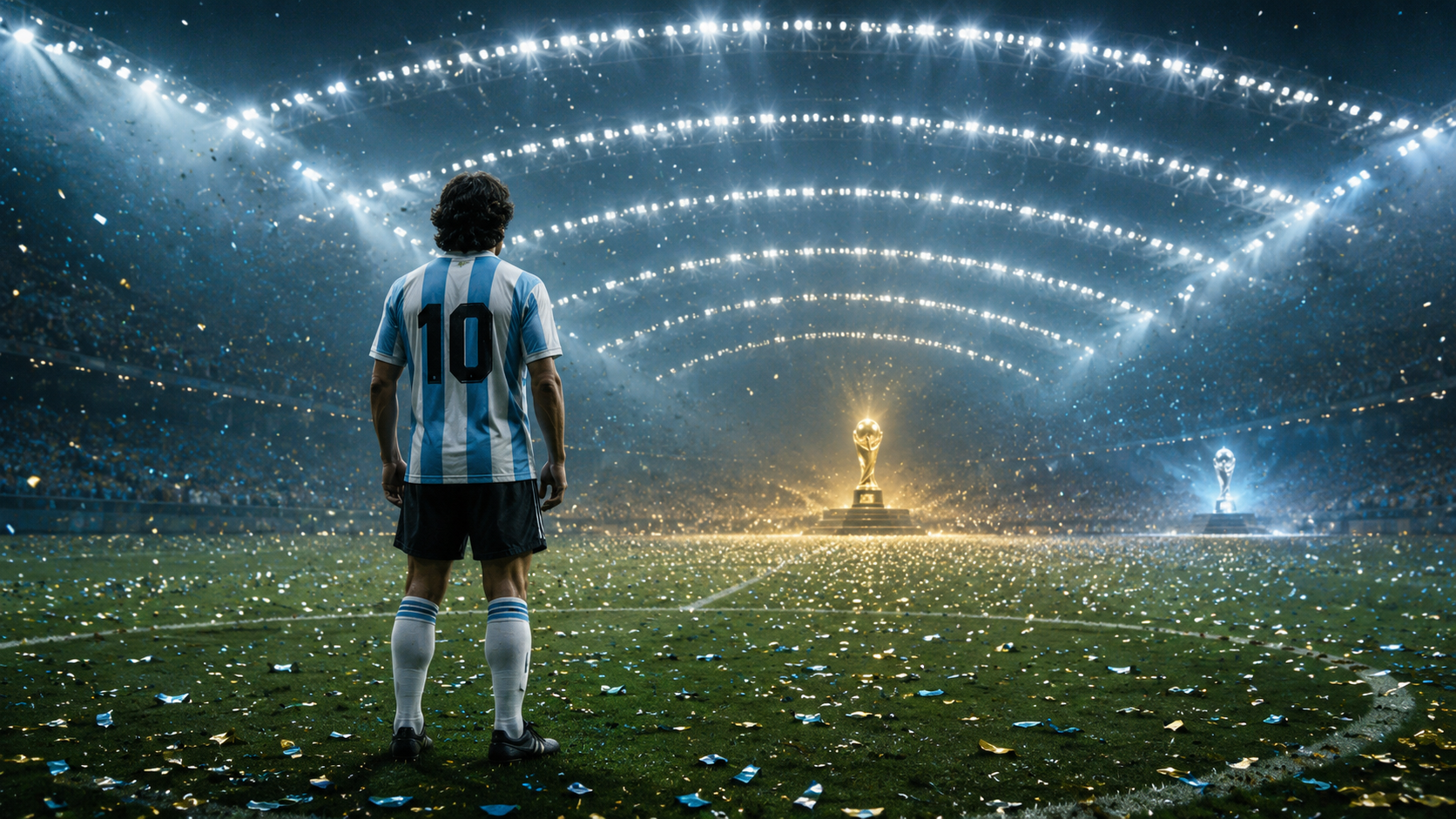 Lionel Messi y sus 6 copas del mundo