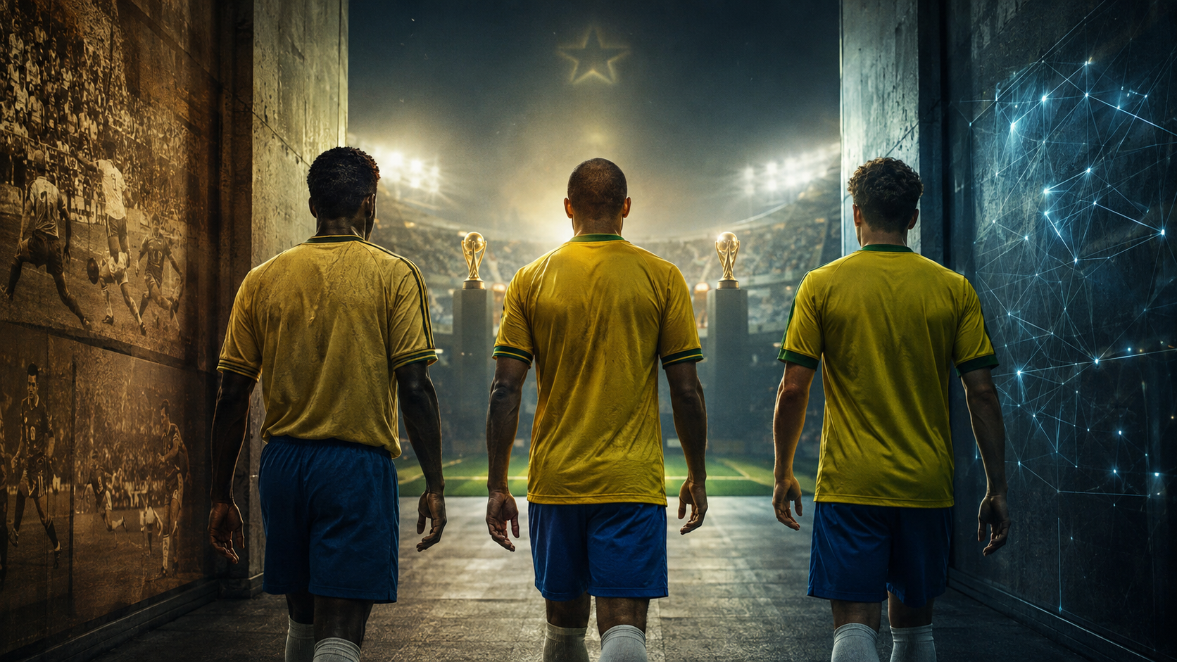 Brasil en los Mundiales con cinco estrellas por sus títulos históricos